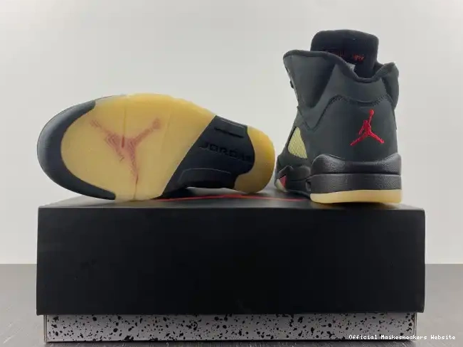 Official Maikesneakers Jordan Off DR0092-001 5 Noir Gore-Tex Air 0618